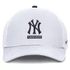 Nike MLB New York Yankees Primetime Dri-Fit Rise Structured 5 Panel Trucker Cap White 10A/Pitch Blue 4FA/White 10A