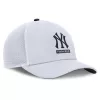 Nike MLB New York Yankees Primetime Dri-Fit Rise Structured 5 Panel Trucker Cap White 10A/Pitch Blue 4FA/White 10A