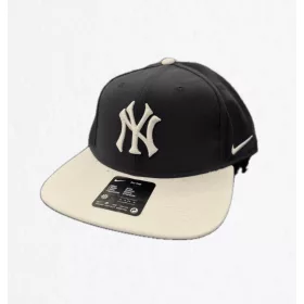   Nike MLB New York Yankees Dri-Fit Pro Structured Square Bill Cap Pitch Blue 4FA/White 10A