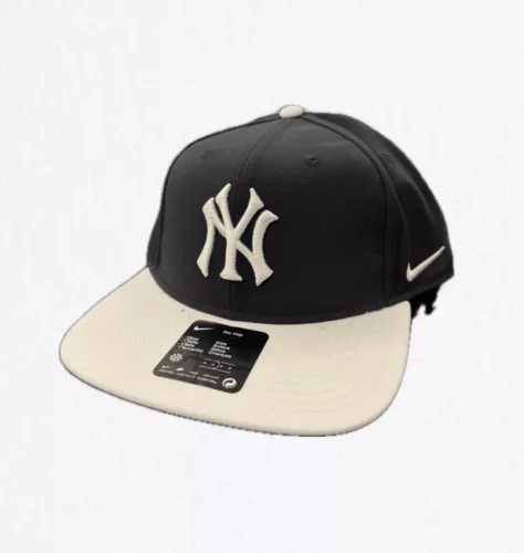 Nike MLB New York Yankees Dri-Fit Pro Structured Square Bill Cap Pitch Blue 4FA/White 10A