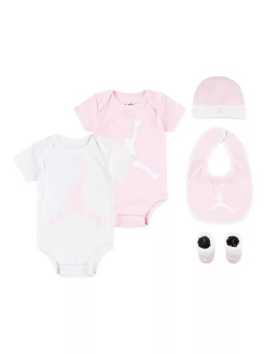 Jordan Junior Core Set (5 Piece) Pink/ White