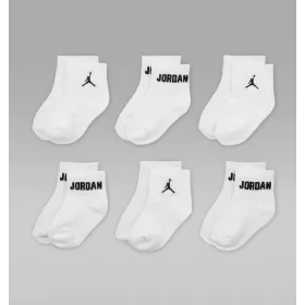 Jordan Everyday Essentials Ankle Socks (6 Pairs) White