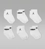 Jordan Everyday Essentials Ankle Socks (6 Pairs) White