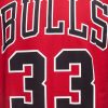 MITCHELL & NESS LAST DANCE CHICAGO BULLS NUMBER 33 TEE RED