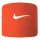 Nike Tennis Premier Wristbands 2 Pk Team Orange/White