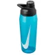 NIKE TR HYPERCHARGE CHUG BOTTLE 32 OZ BLUE FURY/BLACK/WHITE
