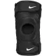 NIKE PRO OPEN KNEE SLEEVE WITH STRAP BLACK/WHITE