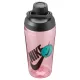 NIKE HYPERCHARGE CHUG BOTTLE 16 OZ GRAPHIC PINK SALT/BLACK/BLACK