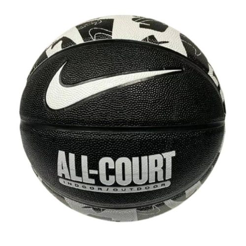 NIKE EVERYDAY ALL COURT 8P GRAPHIC DEFLATED BLACK/WHITE