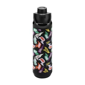   Nike Tr Renew Recharge Chug Bottle 24 Oz Graphic Black/Black/Laser Orange/Bold Berry