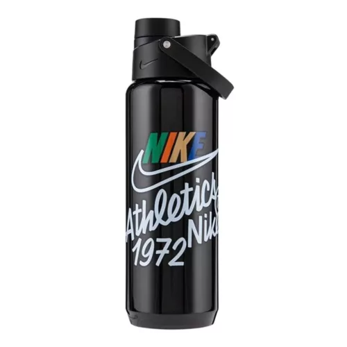 Nike Tr Renew Recharge Chug Bottle 24 Oz Graphic Black/Black/Malachite