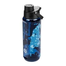   Nike Tr Renew Recharge Chug Bottle 24 Oz Graphic Mystic Navy/Black/White/Midnight Navy
