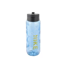   NIKE TR RENEW RECHARGE STRAW BOTTLE 24OZ GRAPHIC LECHE BLUE/BLACK/YELLOW STRIKE