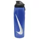Nike Refuel Bottle Locking Lid 32 Oz Game Royal/Black/Silver Iridescent ONE