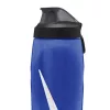 Nike Refuel Bottle Locking Lid 32 Oz Game Royal/Black/Silver Iridescent ONE
