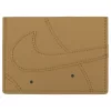 NIKE ICON AIR FORCE 1 CARD WALLET WHEAT/WHEAT/WHEAT ONE