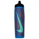 NIKE REFUEL BOTTLE 24 OZ GRAPHIC ORBIT BLUE/BLACK/ORBIT BLUE/HYPER ORANGE/VOLTAGE GREEN