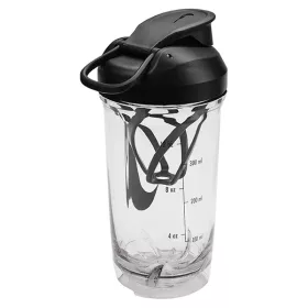 Nike Tr Recharge Shaker Bottle 16 Oz Clear/Black/Black/Black