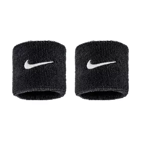 Nike Swoosh Classic Wristbands 2Pk Black/White