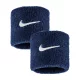 Nike Swoosh Classic Wristbands 2Pk College Navy/White ONE