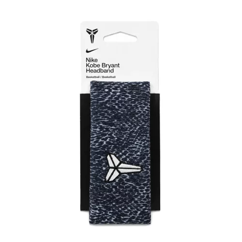 NIKE DRI-FIT HEADBAND K BRYANT BLACK/WHITE/WHITE