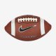 NIKE ALL-FIELD 3.0 OFFICIAL 9 FOOTBALL BROWN/WHITE/METALLIC SILVER/BLACK