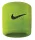 NIKE SWOOSH WRISTBANDS 2PK ATOMIC GREEN/BLACK