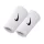NIKE SWOOSH DOUBLEWIDE WRISTBANDS 2PK WHITE/BLACK