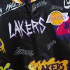 MITCHELL & NESS LOS ANGELES LAKERS Mens Jacket - Zip Front Black