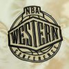 MITCHELL & NESS NBA TEAM OG 2.0 LIGHTWEIGHT SATIN JACKET VINTAGE LOGO LOS ANGELES LAKERS XL