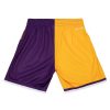 MITCHELL & NESS LOS ANGELES LAKERS Mens Shorts Yellow