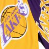 MITCHELL & NESS LOS ANGELES LAKERS Mens Shorts Yellow