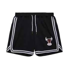   MITCHELL & NESS NBA DESTINATION LEISURE GAMEDAY SHORTS Chicago Bulls Black