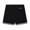 MITCHELL & NESS NBA DESTINATION LEISURE GAMEDAY SHORTS Golden State Warriors Black