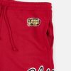 MITCHELL & NESS NBA CHICAGO BULLS GAME DAY FRENCH TERRY SHORTS SCARLET