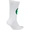NIKE BOSTON CELTICS ELITE SOCKS WHITE/CLOVER/CLUB GOLD