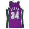 MITCHELL & NESS MILWAUKEE BUCKS RAY ALLEN 01-02' #34 SWINGMAN 2.0 JERSEY PURPLE