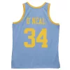 MITCHELL & NESS LOS ANGELES LAKERS SHAQUILLE O'NEAL 01-02' SWINGMAN 2.0 JERSEY COLUMBIA BLUE