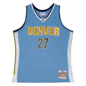   MITCHELL & NESS DENVER NUGGETS Jamal Murray Mens Swingman Jersey Columbia Blue