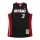MITCHELL & NESS MIAMI HEAT NBA BLACK JERSEY 2012 DWYANE WADE BLACK L