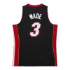 MITCHELL & NESS MIAMI HEAT NBA BLACK JERSEY 2012 DWYANE WADE BLACK L