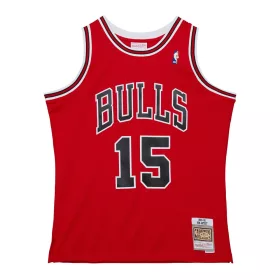   MITCHELL & NESS NBA DARK JERSEY CHICAGO BULLS 1999 RON ARTEST SCARLET