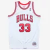 MITCHELL & NESS CHICAGO BULLS SCOTTIE PIPPEN #33 SWINGMAN 2.0 JERSEY WHITE L