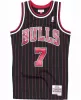 MITCHELL & NESS CHICAGO BULLS TONI KUKOC #08 SWINGMAN 2.0 JERSEY BLACK