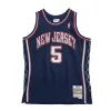 MITCHELL & NESS NEW JERSEY NETS JASON KIDD NBA SWINGMAN JERSEY NAVY