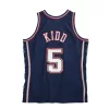 MITCHELL & NESS NEW JERSEY NETS JASON KIDD NBA SWINGMAN JERSEY NAVY