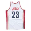 MITCHELL & NESS CLEVELAND CAVALIERS LEBRON JAMES 2003-04' #23 SWINGMAN 2.0 JERSEY WHITE