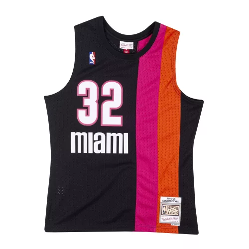 MITCHELL & NESS MIAMI HEAT SHAQUILLE O'NEAL 2005-06 SWINGMAN JERSEY BLACK