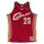 MITCHELL & NESS CLEVELAND CAVALIERS LEBRON JAMES 2003-04' #23 ROAD SWINGMAN 2.0 JERSEY DARK RED
