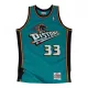 MITCHELL & NESS DETROIT PISTONS GRANT HILL #33 SWINGMAN JERSEY TEAL
